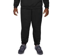 Fruit of the Loom Men's Big & Tall Eversoft Fleece Elastic Bottom Sweatpants with Pockets, Relaxed Fit, Moisture Wicking, Breathable, Black, XX-Large