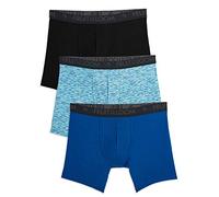 Fruit of the Loom Men's Breathable Underwear, Regular Leg - Micro Mesh 3 Pack Prints, XXL UK