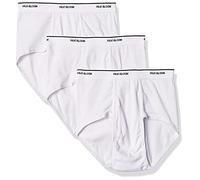 Fruit of the Loom White Briefs (3 Pack) (Men) Medium