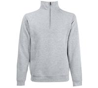Fruit of the Loom Men's Classic 80/20 Zip Neck Casual Sweatshirt