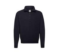 Fruit of the Loom Men's Classic Cotton Rich 1/4 Zip Neck Sweat Shirt Top