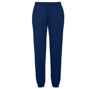 Fruit of the Loom Men's Classic Elasticated Cuff Jogging Bottoms in Navy | Size: XS Fruit Of The Loom Navy XS