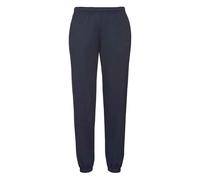 (S, Deep Navy) Fruit of the Loom Mens Classic Elasticated Hem Jogging Bottoms