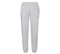 (XS, Heather Grey) Fruit Of The Loom Mens Classic Elasticated Jogging Bottoms