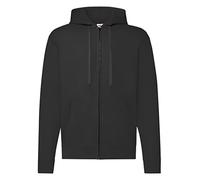 Fruit of the Loom Men's Classic Hooded Sweatshirt, Black, Large