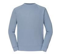 Fruit of the Loom Mens Classic Raglan Sweatshirt Casual Plain Round Neck Jumper