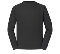 Fruit of the Loom Mens Classic Raglan SweatshirtXXL Light Graphite PC5198