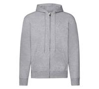 Fruit of The Loom Men's Classic Style Double Fabric Hooded Sweat Jacket