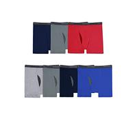 Fruit of the Loom Men's Coolzone Boxer Briefs, Moisture Wicking & Breathable, Multipacks, Big Man-7 Pack-Assorted Colors, XXL (Pack of 7)