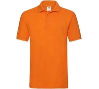 Fruit of the Loom Mens Cotton Short Sleeve PREMIUM Pique Polo Shirt S - 2XL