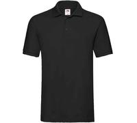 Fruit of the Loom Mens Cotton Short Sleeve PREMIUM Pique Polo Shirt S - 2XL