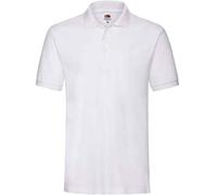 Fruit of the Loom Mens Cotton Short Sleeve PREMIUM Pique Polo Shirt S - 2XL