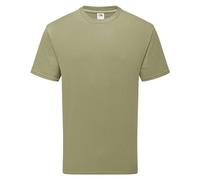 Fruit of the Loom Men's Cotton T-Shirt in Olive | Size: Medium Fruit Of The Loom Olive M