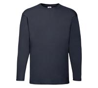 Fruit of the Loom Men's Crew Neck Long Sleeve Tee casual Top Shirt