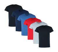 Fruit of the Loom Men's Crew Neck Short Sleeve Assorted (6 Pack)