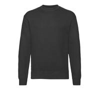 Fruit of the Loom Men's Droup Shoulder Classic Pullover Plain Fashion Sweatshirt