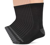 Fruit of the Loom Men's Dual Defense Crew Socks 12 Pair Casual Sock
