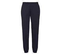 Fruit of the Loom Men's Elasticated Cuff Classic Jog Pants, Deep Navy, Small