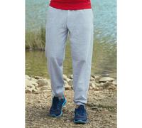 Fruit of the Loom Men's Elasticated Cuff Jog Pants Jogging Bottoms in Grey | Size: Medium Fruit Of The Loom Grey M