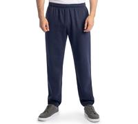 Fruit of the Loom Mens Elasticated Cuff Jog Pants/Jogging Bottoms (S) (Navy)