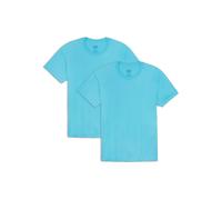 Fruit Of The Loom Mens Eversoft Cotton Shirts Breathable & Moisture Wicking With Odor Control Sizes S-4x Crew - 2 Pack - Scuba Blue 3X-Large US