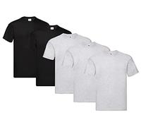 Fruit of the Loom Men's Eversoft Cotton Short Sleeve Breathable and Moisture Wicking T-Shirt with Odour Control T-Shirt (Pack of 1)