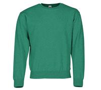 Fruit of the Loom Men's Eversoft Fleece Crewneck Sweatshirts, Moisture-Wicking & Breathable, Sizes S-4x Sweatshirt, Retro green mottled, L