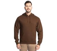 Fruit of the Loom Men's Eversoft Fleece Hoodies, Pullover & Full Zip, Moisture Wicking & Breathable, Sizes S-4x Hooded Sweatshirt, Warm Mocha, Large