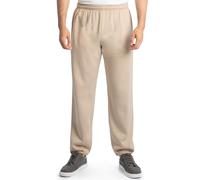 Fruit of the Loom Men's Eversoft Fleece Sweatpants, Elastic Bottom-Khaki Heather, Medium