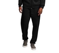 Fruit of the Loom Men's Eversoft Fleece Sweatpants Track Pants, Elastic Bottom, Black, XXL
