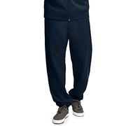 Fruit of the Loom Men's Eversoft Fleece Sweatpants Track Pants, Elastic Bottom Navy, 4XL
