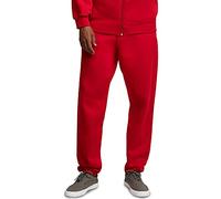 Fruit of the Loom Men's Eversoft Fleece Sweatpants Track Pants, Elastic Bottom Red, XL