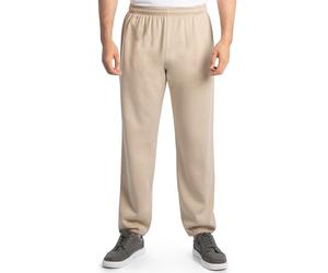 Fruit of the Loom Men's Eversoft Fleece Sweatpants Track Pants, Khaki Heather, XL