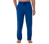 Fruit of the Loom Men's Extended Sizes Jersey Knit Sleep Pajama Lounge Pant (1 & 2 Packs) Bottom, Mazarine Blue, Large