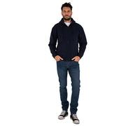 Fruit of the Loom Men's Felpa Premium Con Cappuccio E Zip Hoodie - Blue - Medium