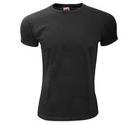 Fruit of the Loom Men's Fitted Valueweight T-Shirt, Black, X-Large