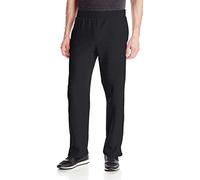 Fruit of the Loom Men's Fleece Pocketed Open-Bottom Sweatpant, Black, Medium