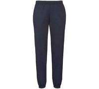 Fruit of the Loom Men's Fruit Of Loom Classic 80 20 Elasticated Sweatpants in Mid Navy | Size: Large Fruit Of The Loom Mid Navy L
