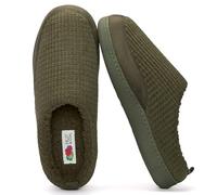 Fruit of the Loom Men's Ftl-5510-olvsm Slipper, Green Olive, 6.5/7. 5 UK