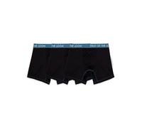 Fruit of the Loom Men's Getaway Boxer Briefs, Lightweight Breathable Fabric, Quick Dry & Odor Control, Regular Leg - Black, XL