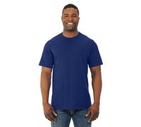 Fruit Of The Loom Mens HD Cotton Short Sleeve Crew T-Shirt, XL, Admiral Blue