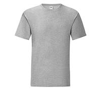 Fruit of the Loom Men's Heather Iconic 150 T-Shirt in Mid Grey | Size: Medium Fruit Of The Loom Mid Grey M