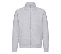 Heather Premium Sweatshirt Fruit Of The Loom Grey M