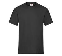 Fruit of the Loom Mens Heavy Cotton Plain T-Shirt Casual Tee Shirt 5 PACK Tshirt