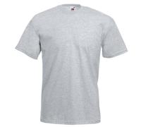 Fruit of the Loom Men's Heavy T-Shirt Pack of 5, Heather Grey, XXX-Large