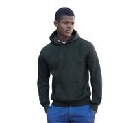 Fruit of the Loom Men's Hooded Sweat Sports Hoodie, Light Graphite, XXL