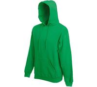 FRUIT OF THE LOOM Men's Hoodie Sweatshirt Kelly S
