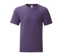 Fruit of the Loom Mens Iconic 150 Heather T-Shirt (Heather Purple) - Size 3XL