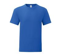 Fruit of the Loom Men's Iconic 150 T-Shirt in Bright Blue | Size: Medium Fruit Of The Loom Bright Blue M