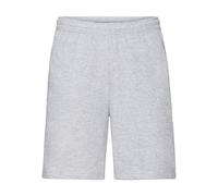 Fruit of the Loom Mens Iconic 195 Jersey Shorts (Heather Grey) - Size Large